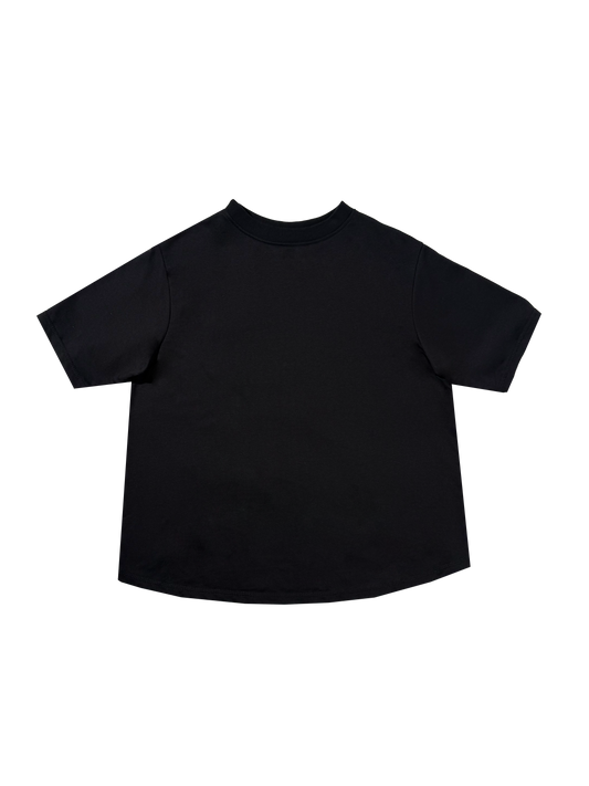 French Terry T-shirt Black