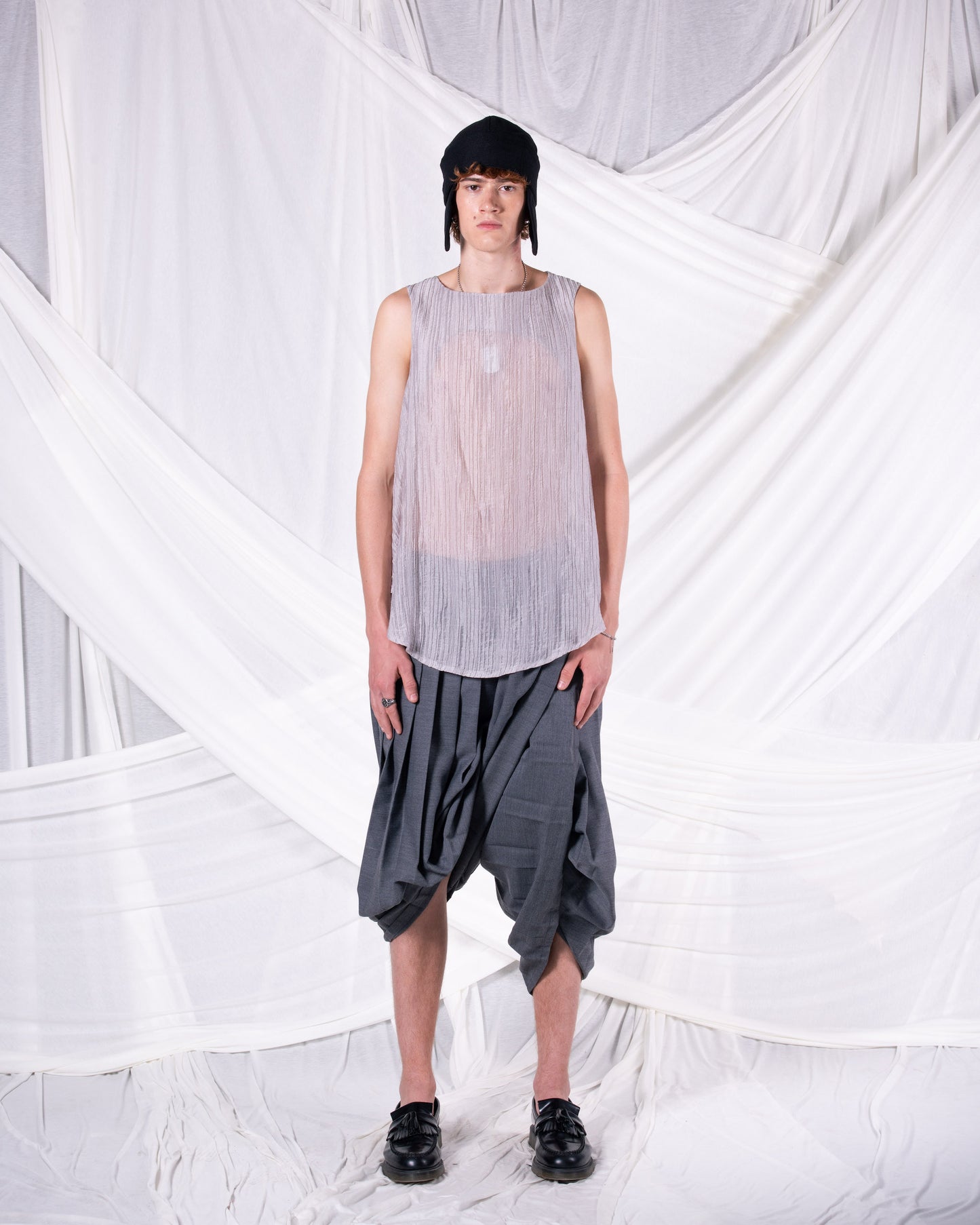 Xeneth Grey Skirt