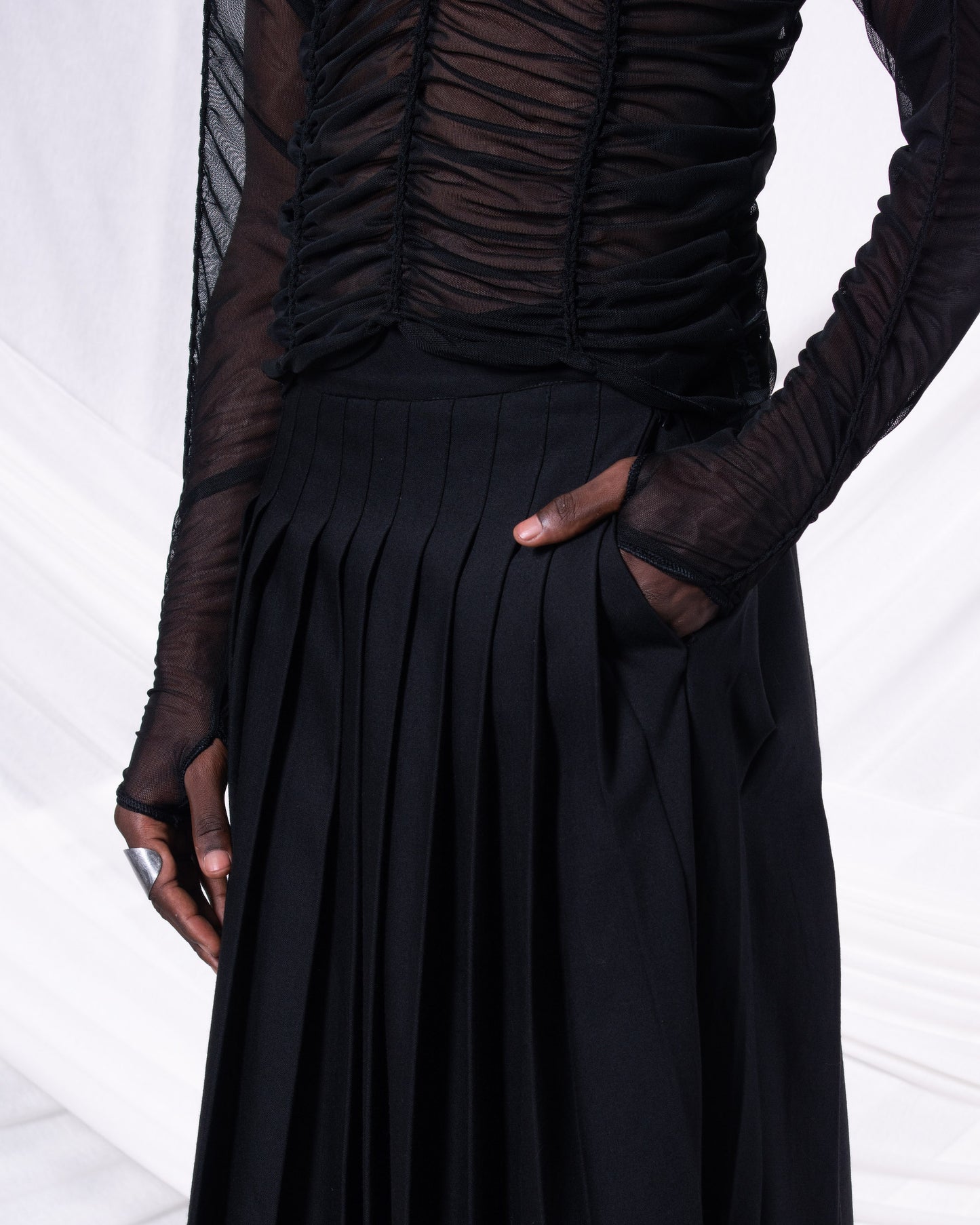 Xeneth Black Skirt