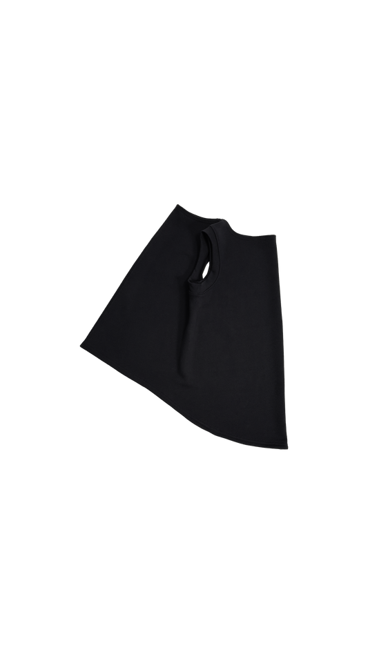 French Terry Tank Black