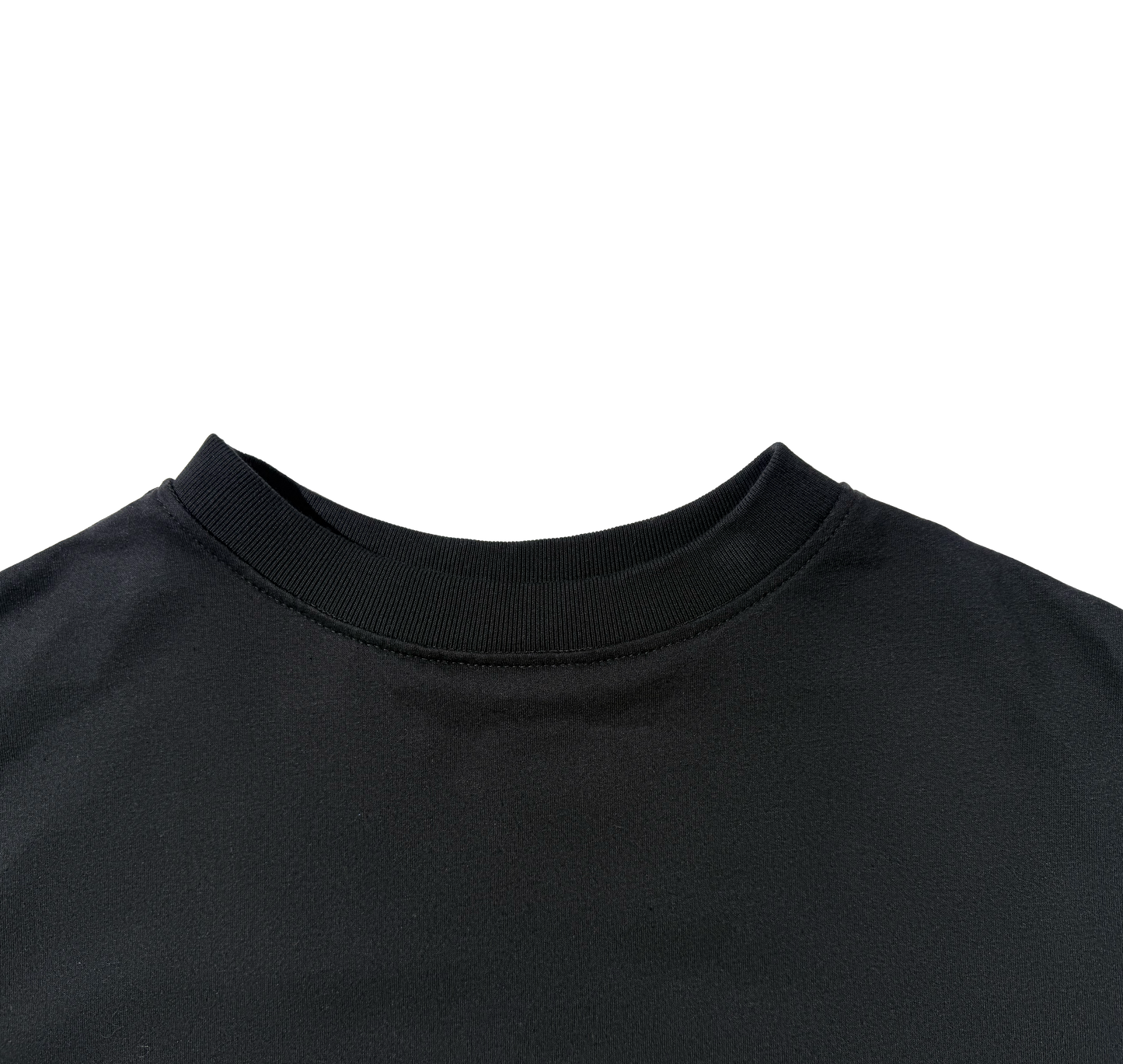 French Terry T-shirt Black