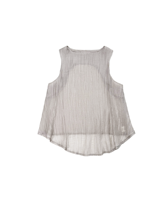 Lelio Grey Top