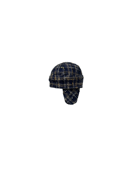 Soleno Hat Blue Tweed