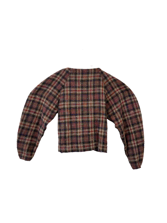 Curved Boning Sweater