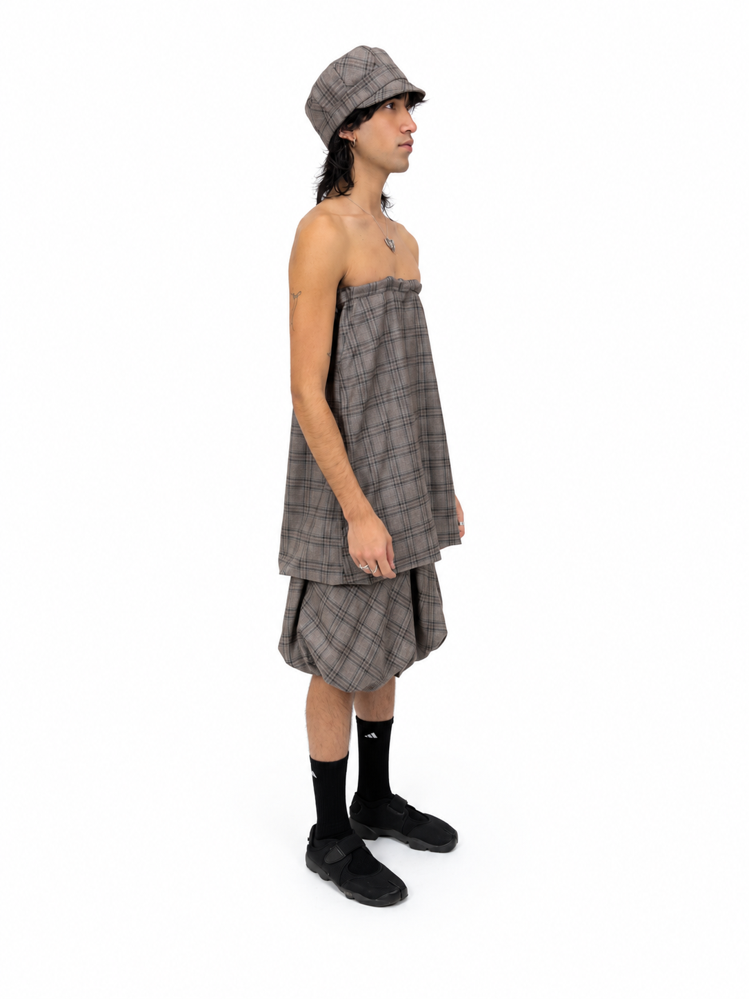 Caterina Brown Plaid