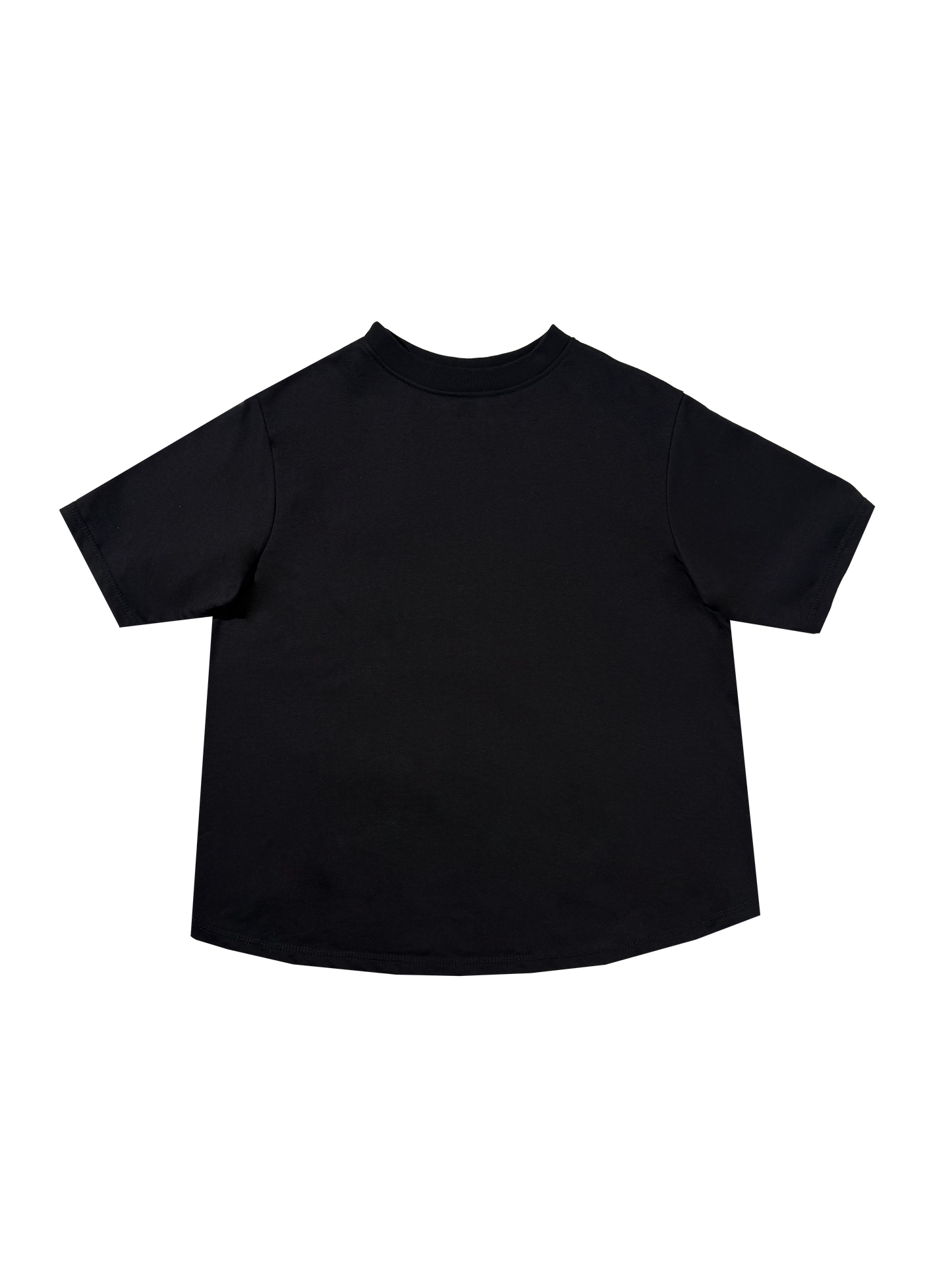 French Terry T-shirt Black