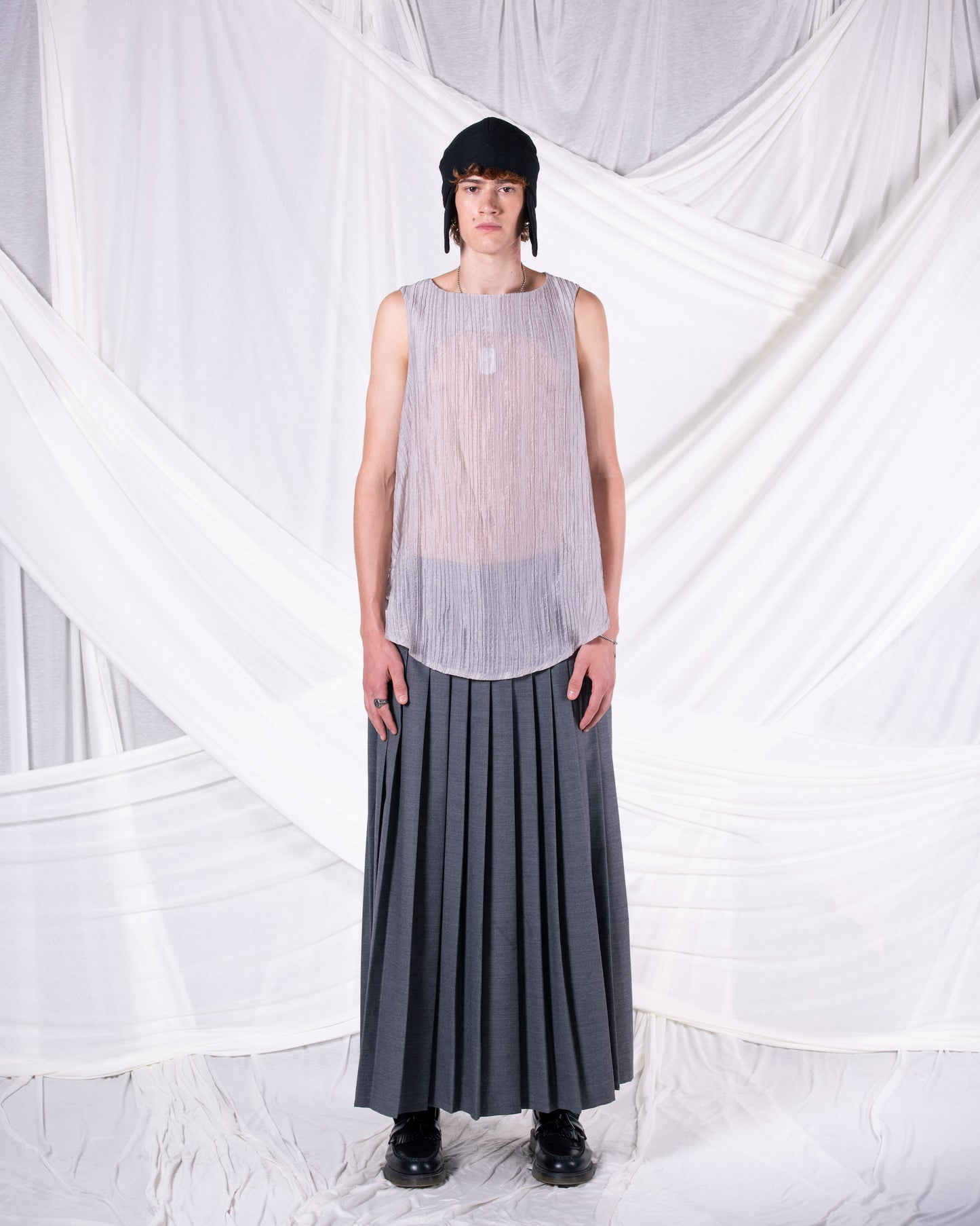 Xeneth Grey Skirt