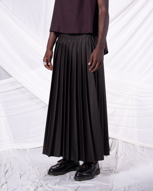 Xeneth Brown Skirt