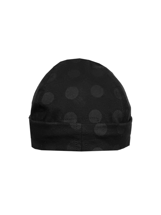 Polka Beanie Black
