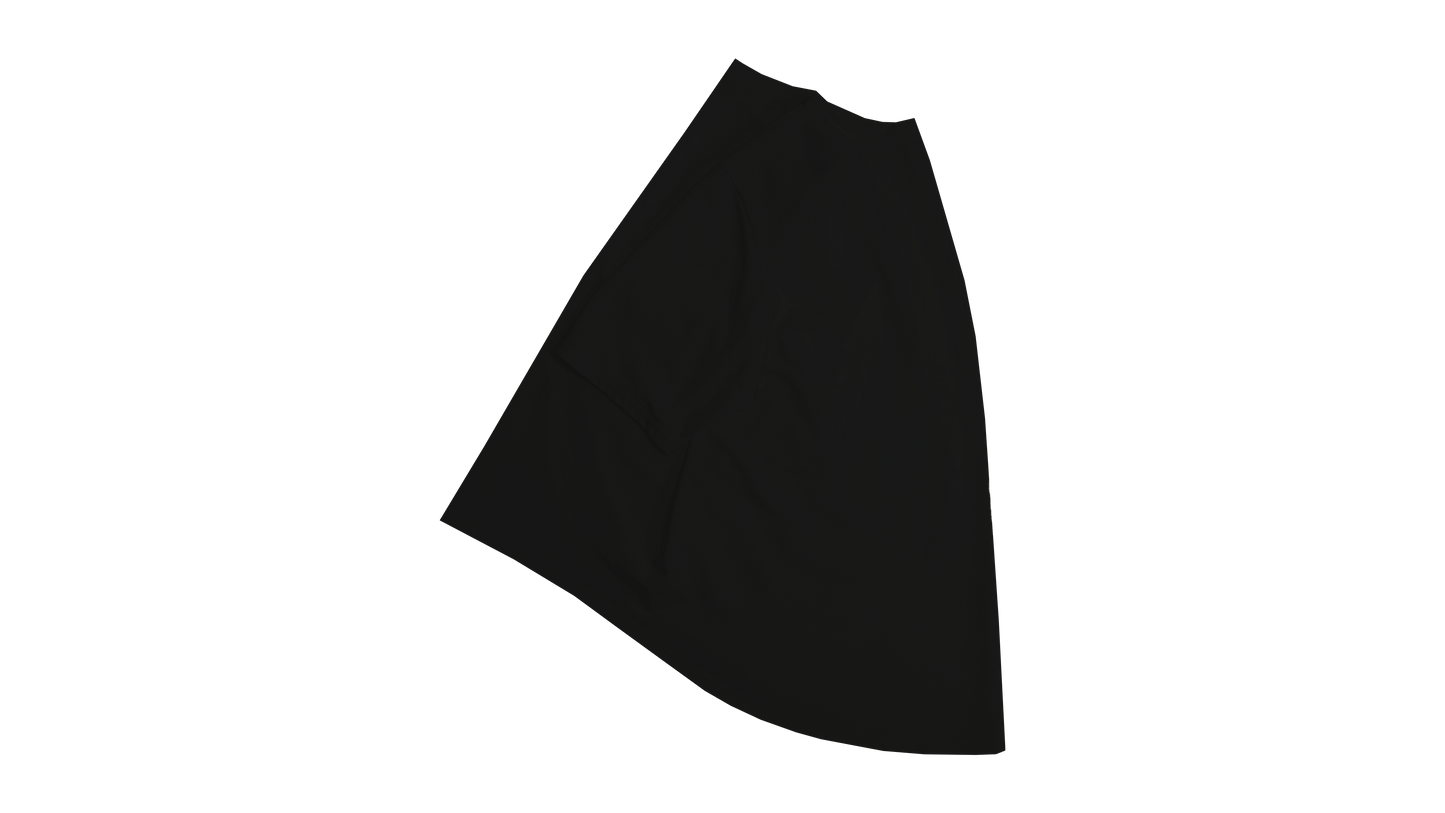 French Terry T-shirt Black