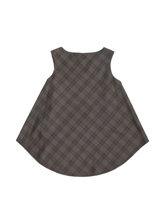 Lelio Brown Plaid