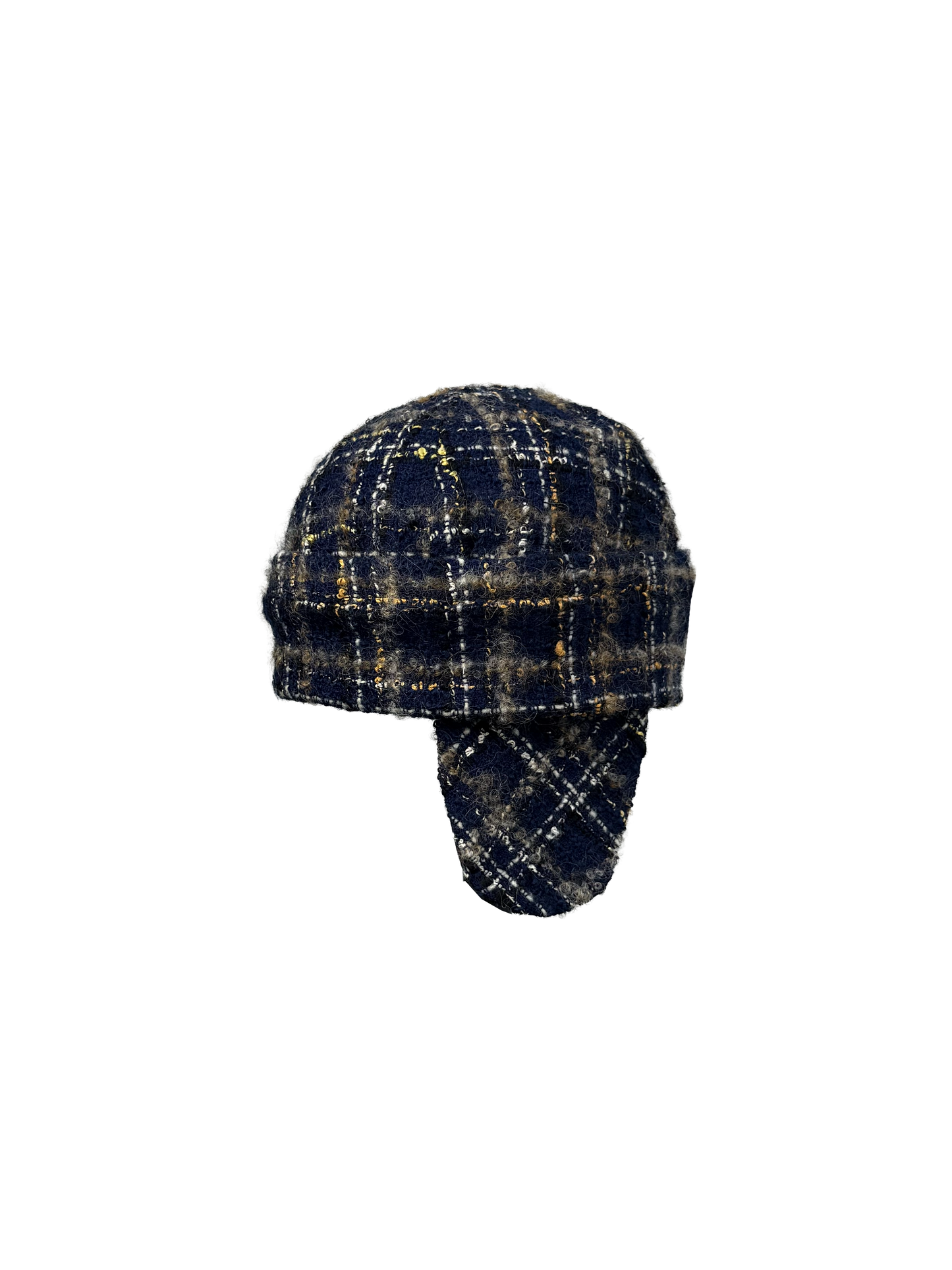 Soleno Hat Blue Tweed