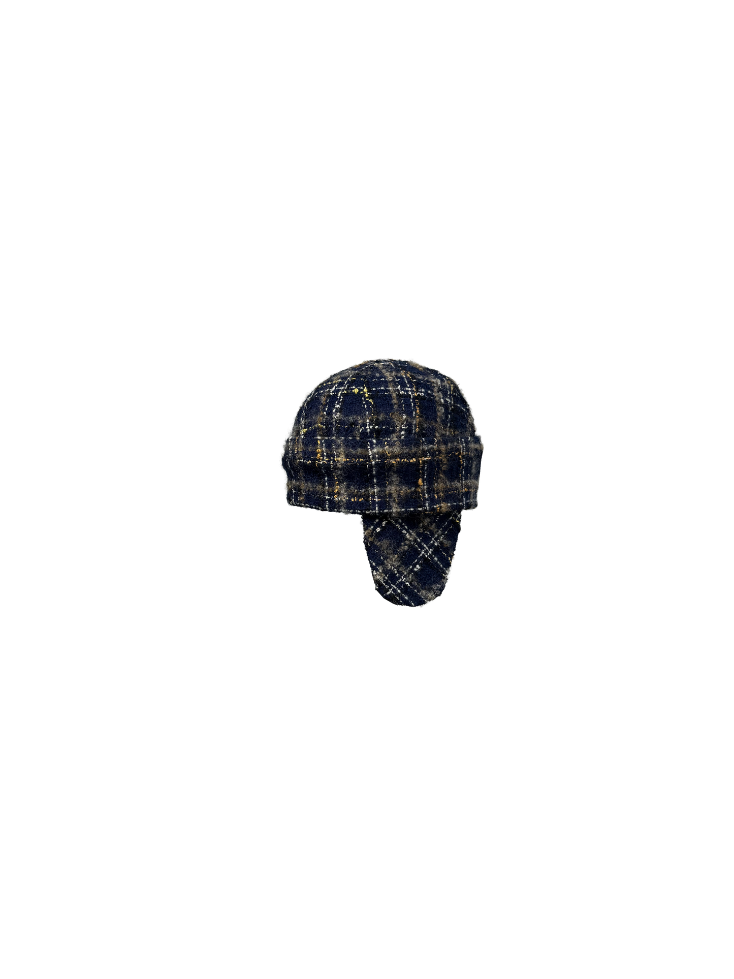 Soleno Hat Blue Tweed