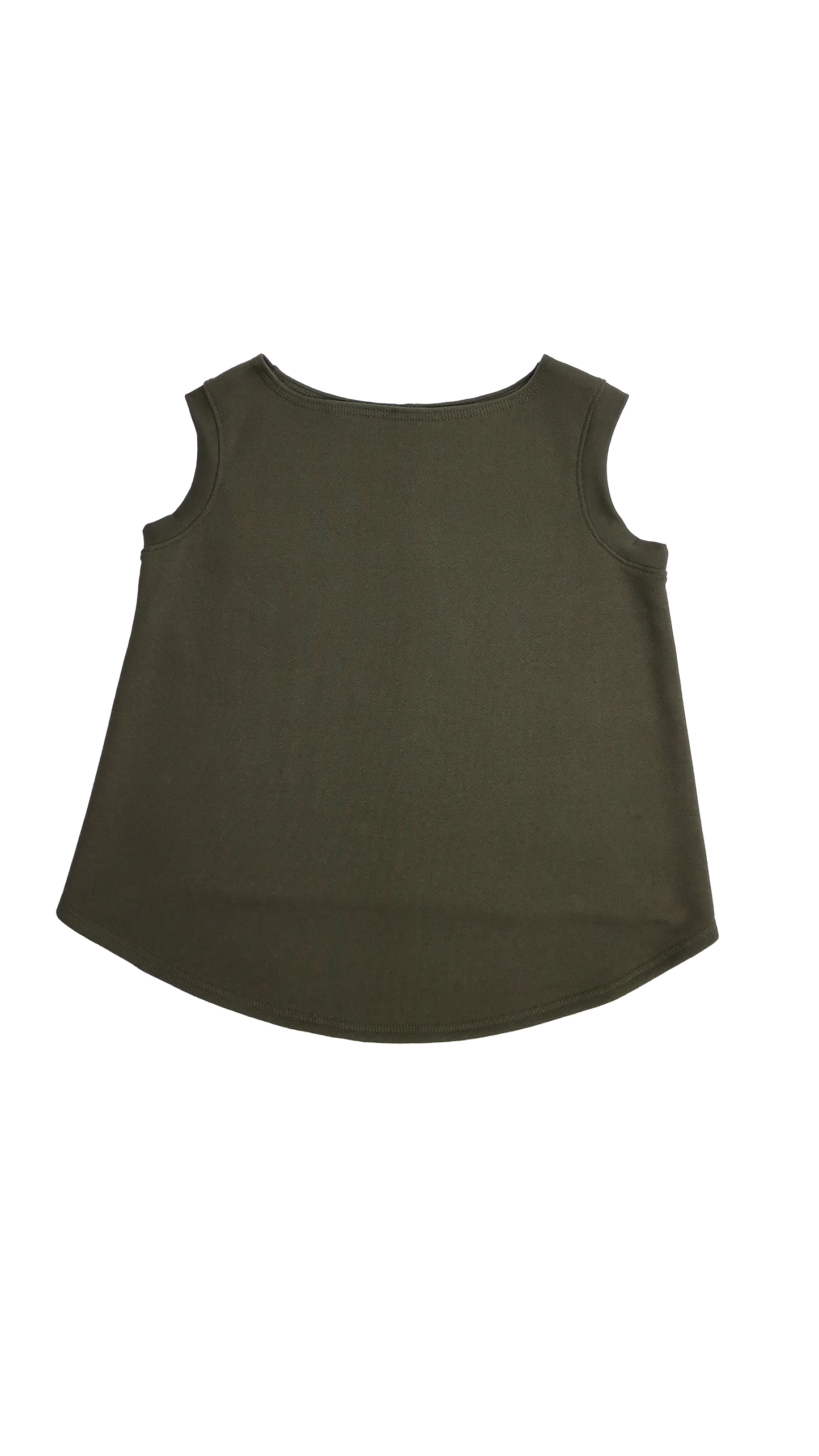 French Terry Tank Khaki