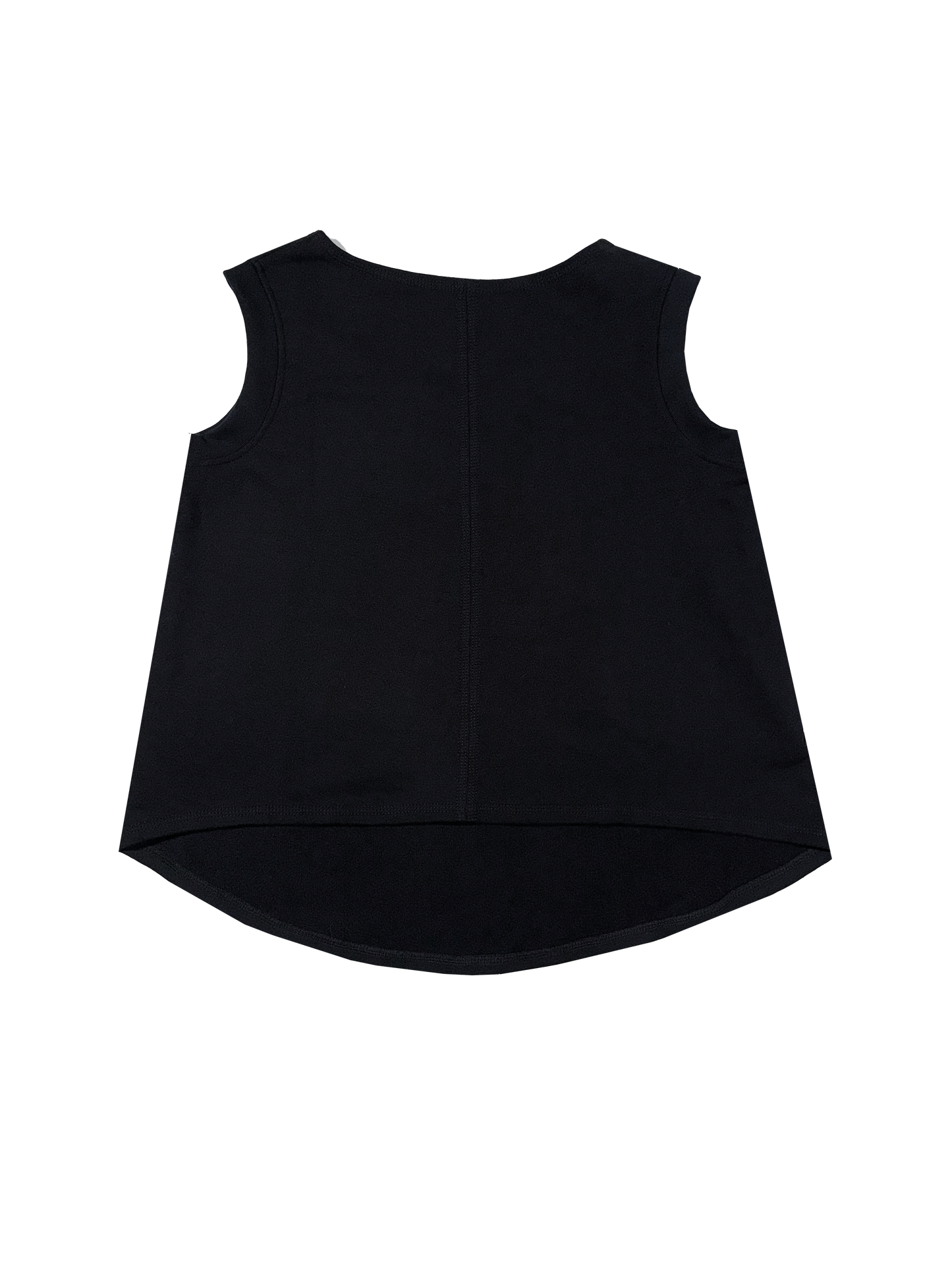 French Terry Tank Black