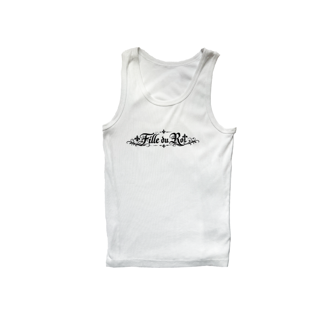 Fille Du Roi Tank White